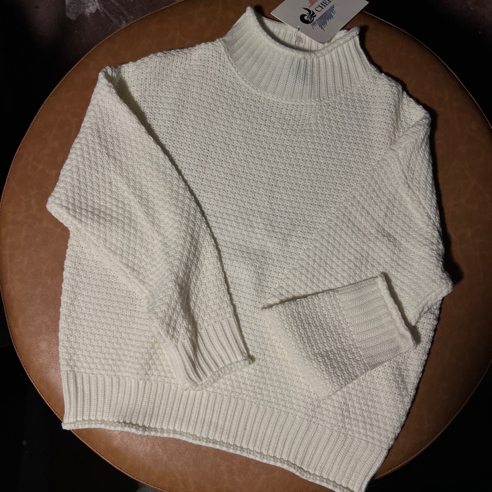 Chic Ivory Sweater